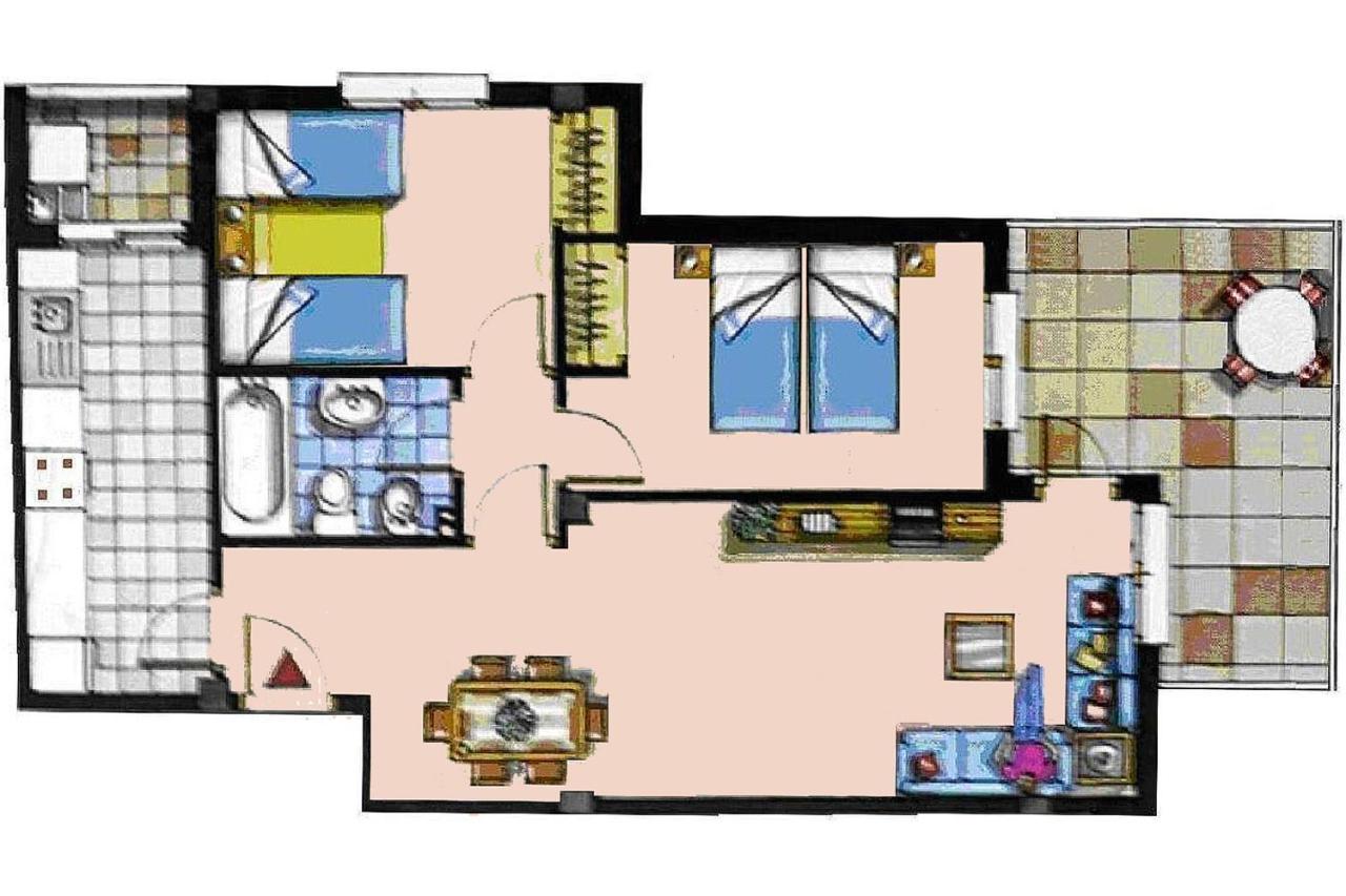 Casa 2 Mares Apartment La Manga del Mar Menor Luaran gambar
